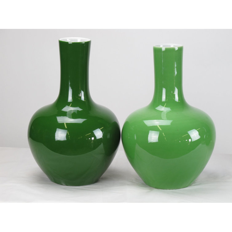 DYAG East Asian Classic Porcelain China Table Vase Perigold